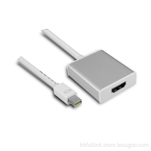 Mini Displayport to HDMI Cable with Aluminum Case